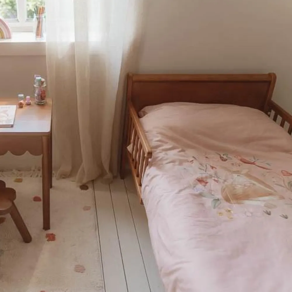 Little Dutch Junior dekbedovertrek - Roze - Fairy Garden