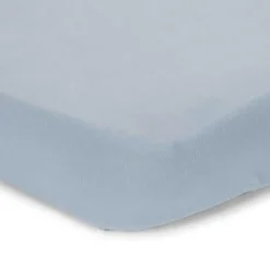 Little Dutch Junior hoeslaken - Blauw - Maat Junior - Essentials