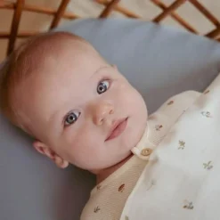 Little Dutch Junior hoeslaken - Blauw - Maat Junior - Essentials