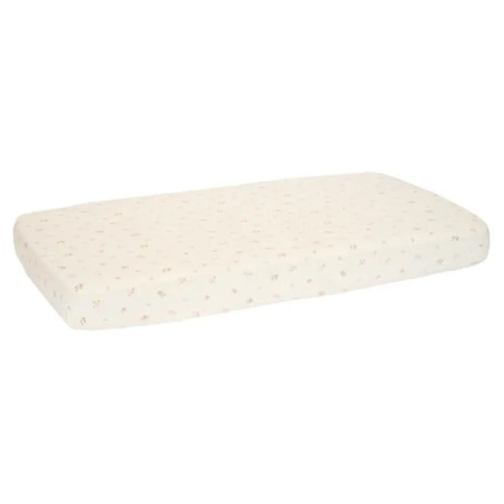 Little Dutch Junior hoeslaken - Wit - Maat Junior - Fairy Garden - Fairy Blossom