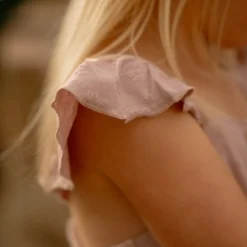 Little Dutch Jurk mouwloos - Paars - Fairy Garden