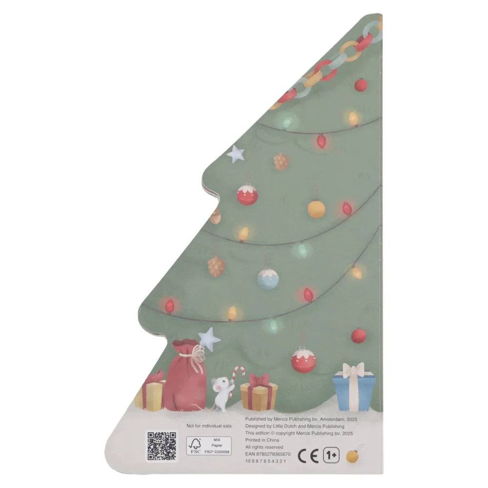 Little Dutch Kerstboek met knuffel Jim - Giftset - NL