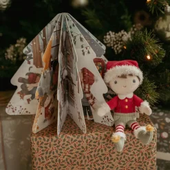 Little Dutch Kerstboek met knuffel Jim - Giftset - NL