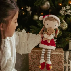Little Dutch Kerstpop Rosa – Rood