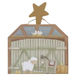 Little Dutch Kerststal speelkoffer