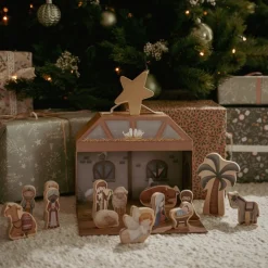 Little Dutch Kerststal speelkoffer