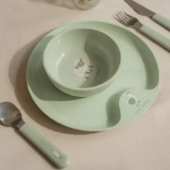 Little Dutch Kinderbestekset - Groen - Little Farm