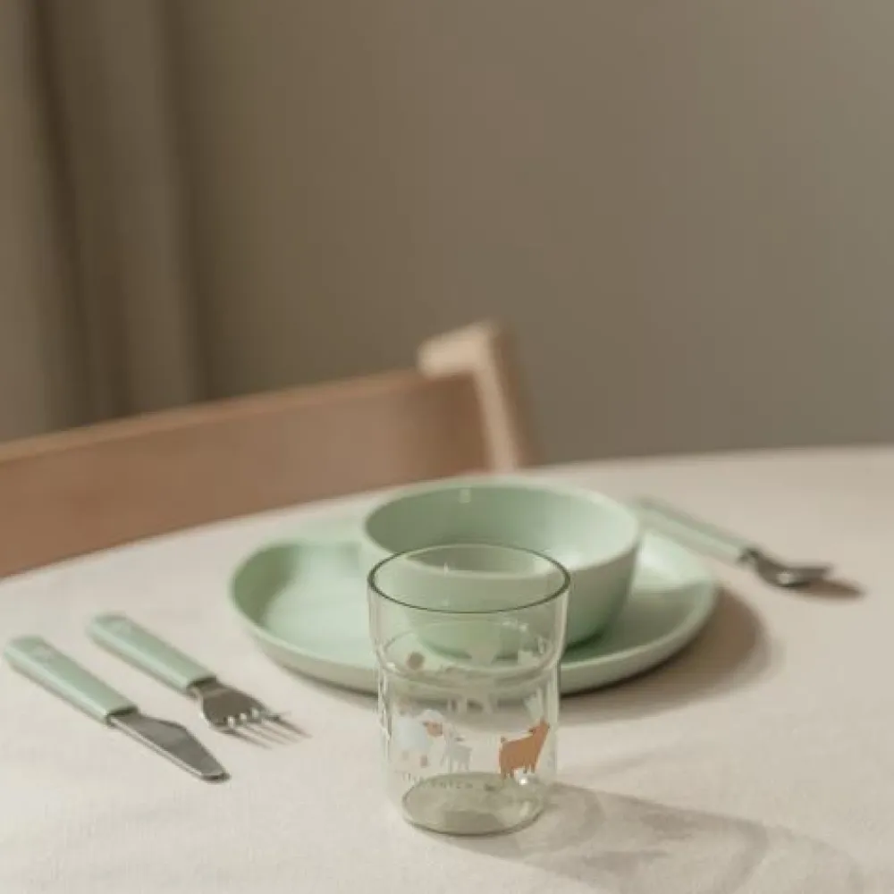 Little Dutch Kinderbestekset - Groen - Little Farm