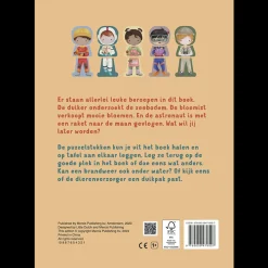 Little Dutch Kinderboek: Mijn puzzelboek - Beroepen - NL