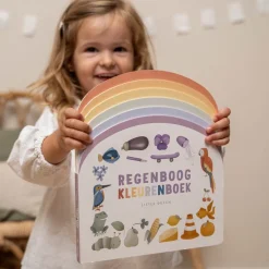 Little Dutch Kinderboek Regenboog Kleurenboek - NL