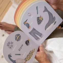 Little Dutch Kinderboek Regenboog Kleurenboek - NL