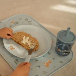 Little Dutch Kinderglas 250 ml Met Rietje Forest Friends