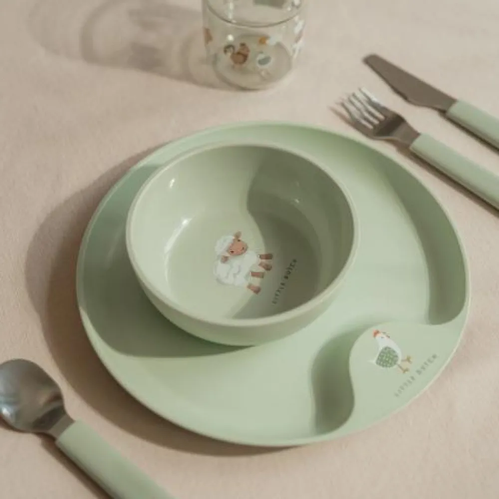 Little Dutch Kinderschaaltje - Groen - Little Farm