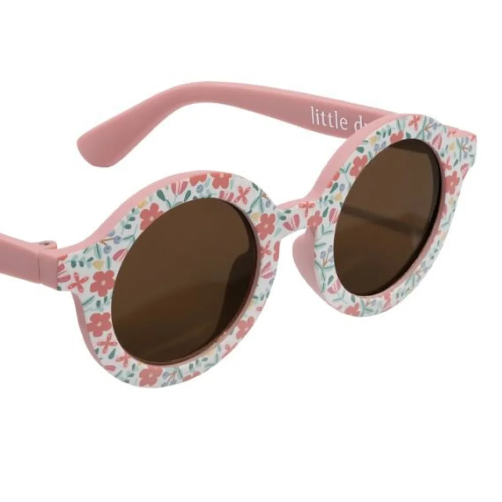 Little Dutch Kinderzonnebril Rond Bloemen