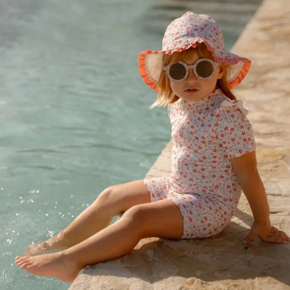 Little Dutch Kinderzonnebril Rond Bloemen