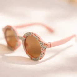 Little Dutch Kinderzonnebril Rond Bloemen