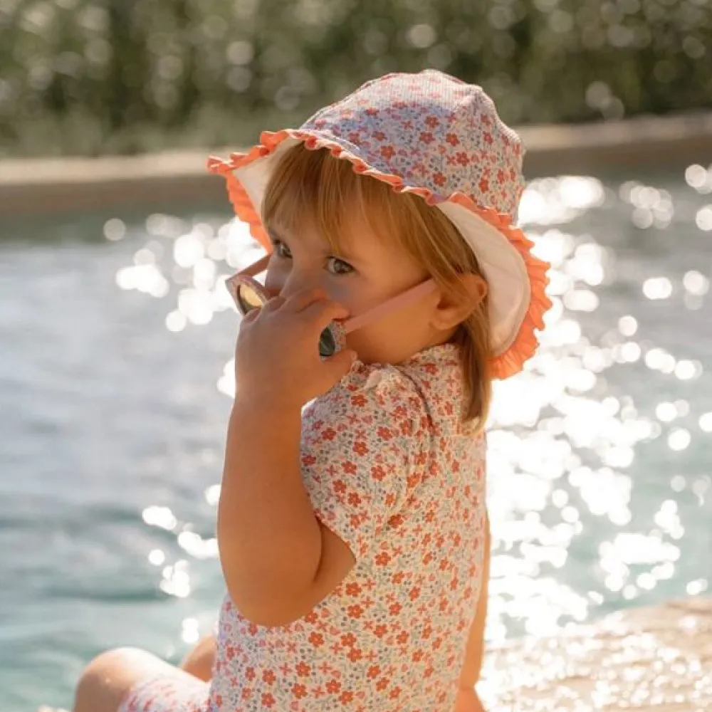 Little Dutch Kinderzonnebril Rond Bloemen