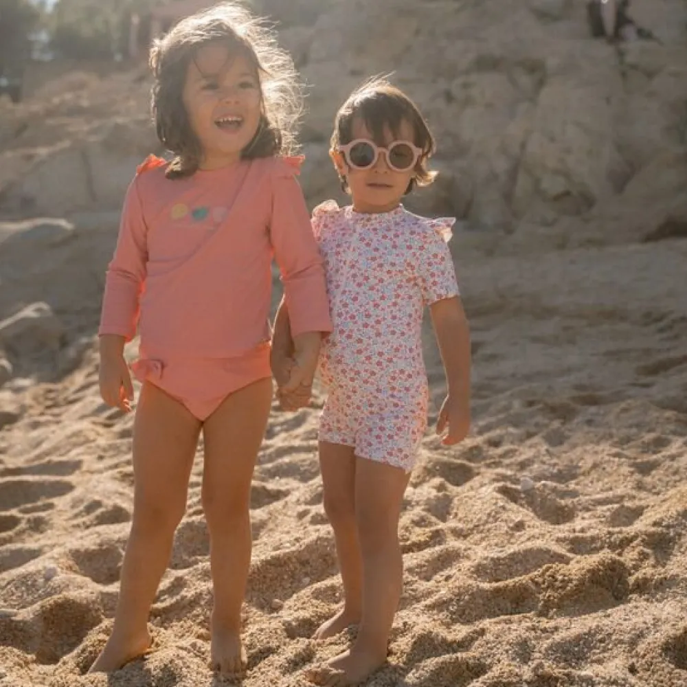 Little Dutch Kinderzonnebril Rond Bloemen
