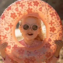 Little Dutch Kinderzonnebril Rond Lichtroze