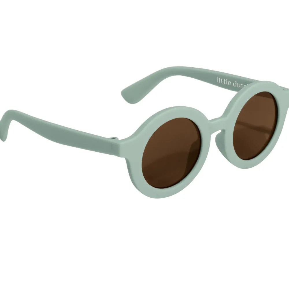 Little Dutch Kinderzonnebril Rond Sea Green