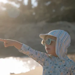 Little Dutch Kinderzonnebril Rond Sea Green