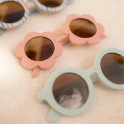 Little Dutch Kinderzonnebril Rond Sea Green