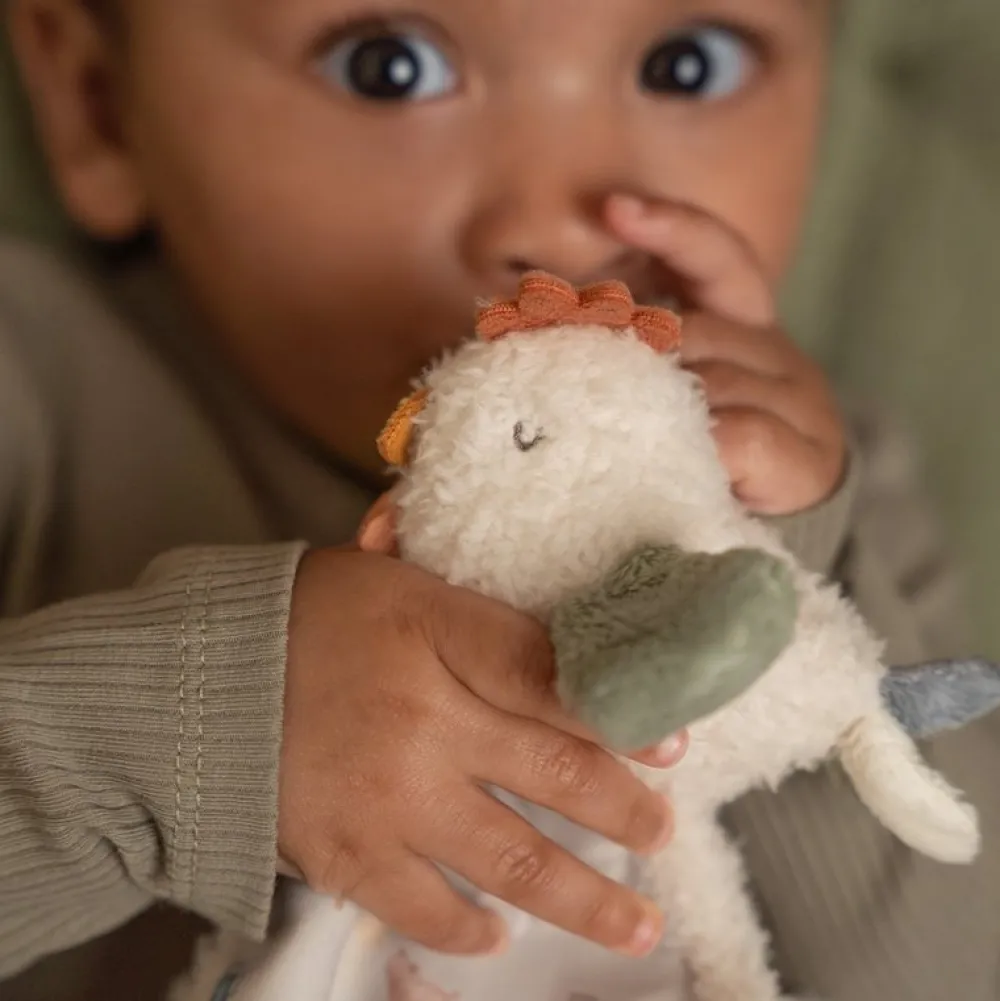 Little Dutch Knuffeldoekje kip Little Farm