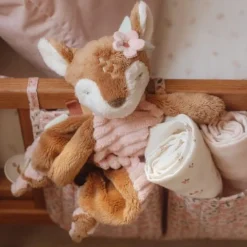 Little Dutch Knuffeldoekje knuffel Hert - Roze - Fairy Garden