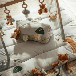 Little Dutch Knuffeldoekje knuffel Vos - Blauw - Forest Friends