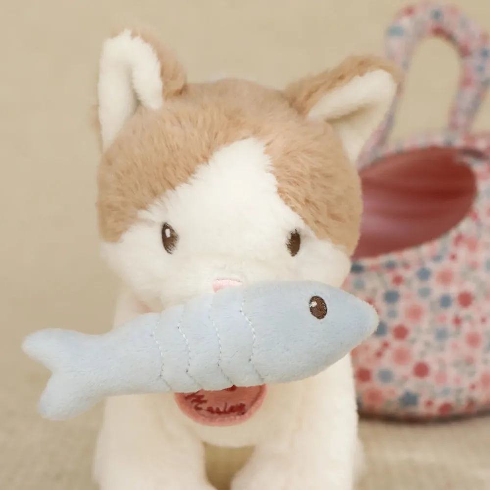 Little Dutch Knuffelkat in tas – Meerkleurig – Essentials