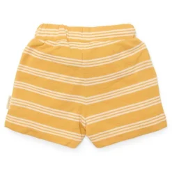 Little Dutch Korte broek - Geel - Forest Friends - Stripe