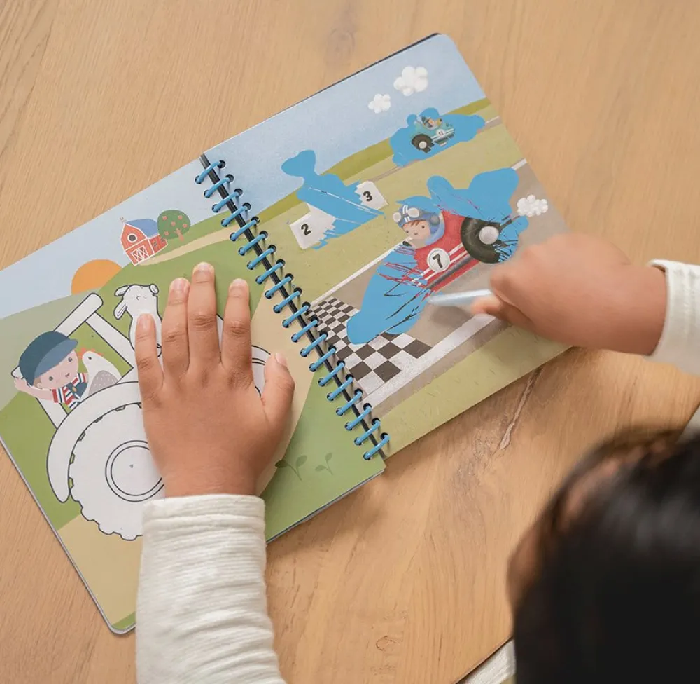 Little Dutch Kras- en schetsboek Jim & Friends