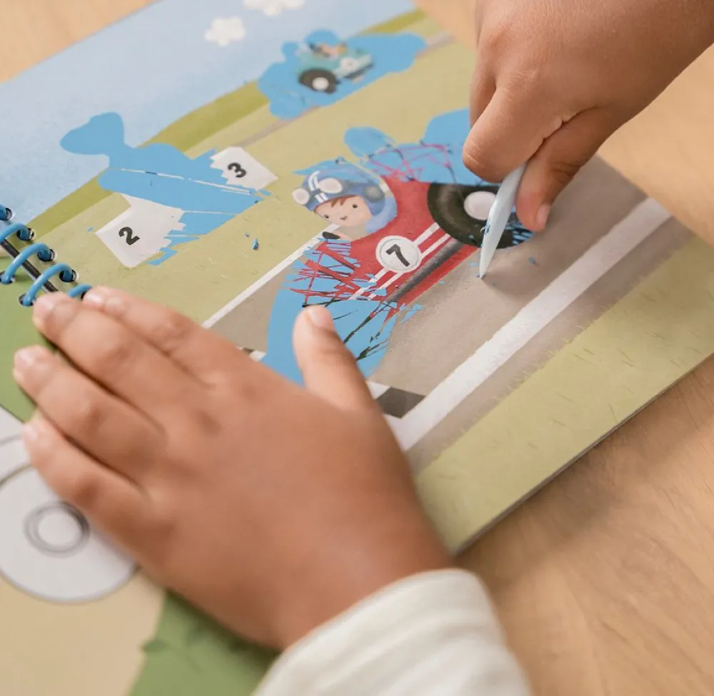 Little Dutch Kras- en schetsboek Jim & Friends