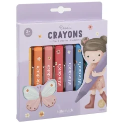 Little Dutch Krijtjes - Meerkleurig - Essentials - Rosa