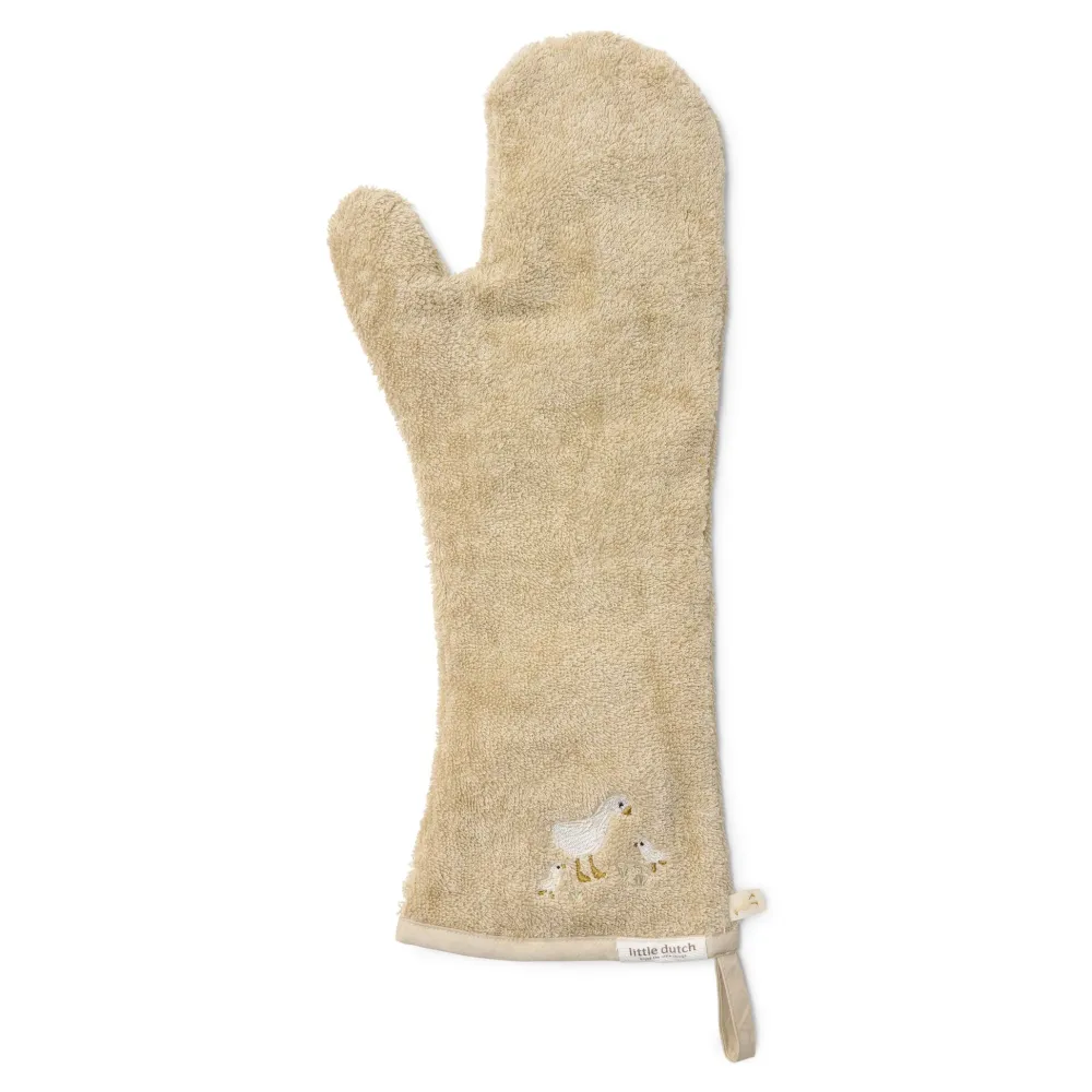 Little Dutch Lange washand - Beige - Newborn Naturals - Little Goose