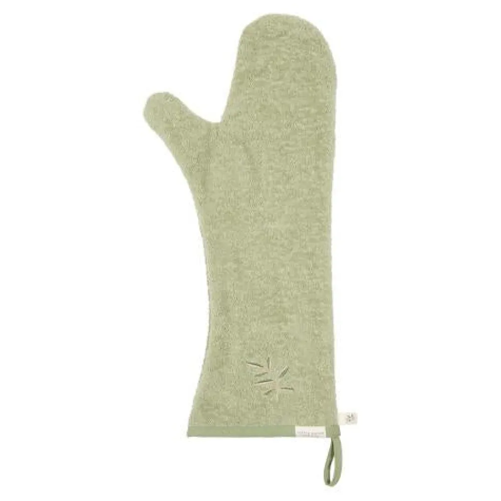 Little Dutch Lange washand - Groen - Essentials - Blueberry Leaves