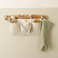 Little Dutch Lange washand - Groen - Essentials - Blueberry Leaves