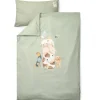 Little Dutch Ledikant dekbedovertrek - Groen - Little Farm
