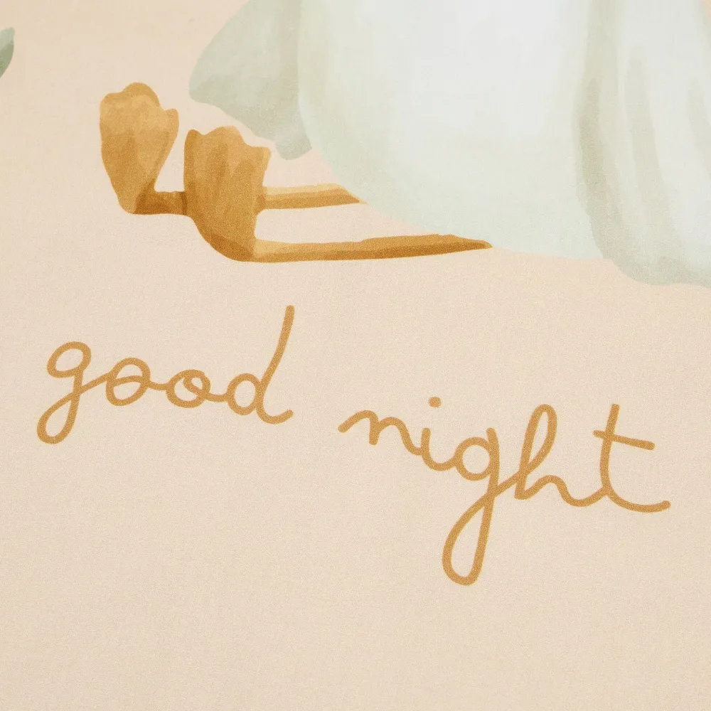 Little Dutch Ledikant dekbedovertrek - Beige - Newborn Naturals - Little Goose