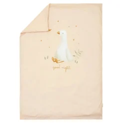 Little Dutch Ledikant dekbedovertrek - Beige - Newborn Naturals - Little Goose