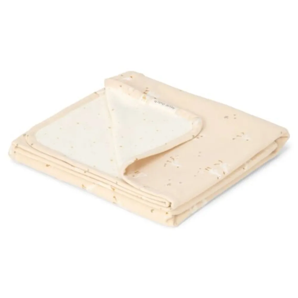 Little Dutch Ledikant deken - Beige - Little Goose - Moon & Stars