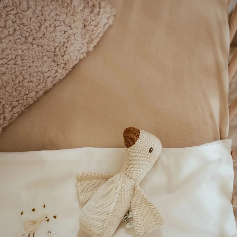 Little Dutch Ledikant hoeslaken - Beige - Essentials