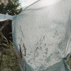 Little Dutch Ledikant hoeslaken - Blauw - Forest Friends - Forest Adventure