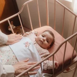 Little Dutch Ledikant hoeslaken - Roze - Essentials