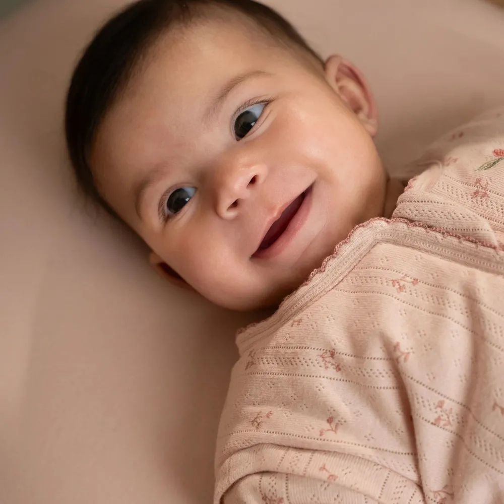 Little Dutch Ledikant hoeslaken – Roze – Essentials