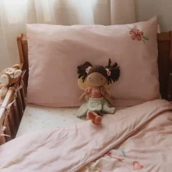 Little Dutch Ledikant hoeslaken - Wit - Fairy Garden - Fairy Blossom