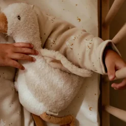 Little Dutch Ledikant hoeslaken - Wit - Newborn Naturals - Little Goose