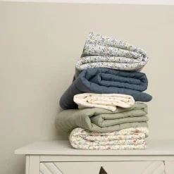 Little Dutch Ledikantdeken - Blauw - Forest Friends - Forest Adventure