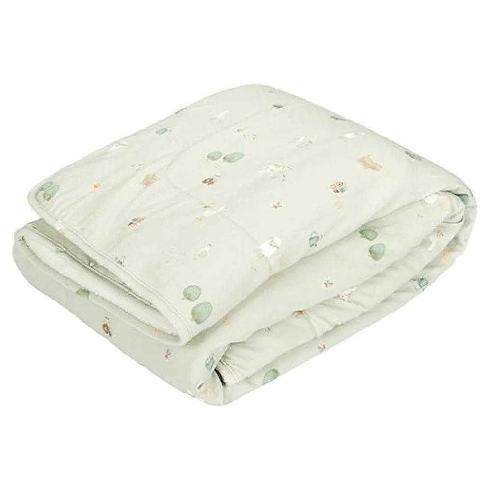 Little Dutch Ledikantdeken - Groen - Little Farm