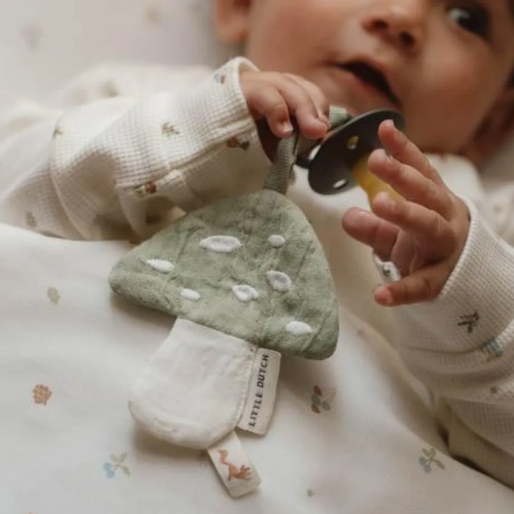 Little Dutch Ledikantdeken - Wit - Forest Friends - Forest Treasures